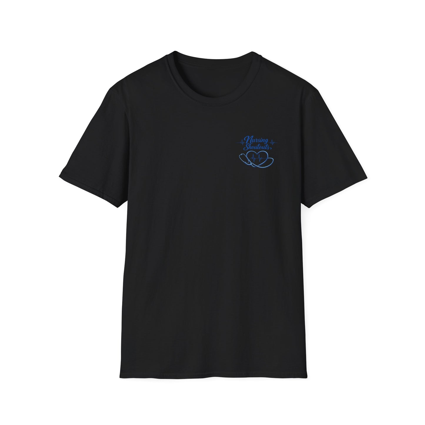 RN Nurse T‑Shirt – 'Respect the Badge' Hospital Staff Tee (RN Badge Design)