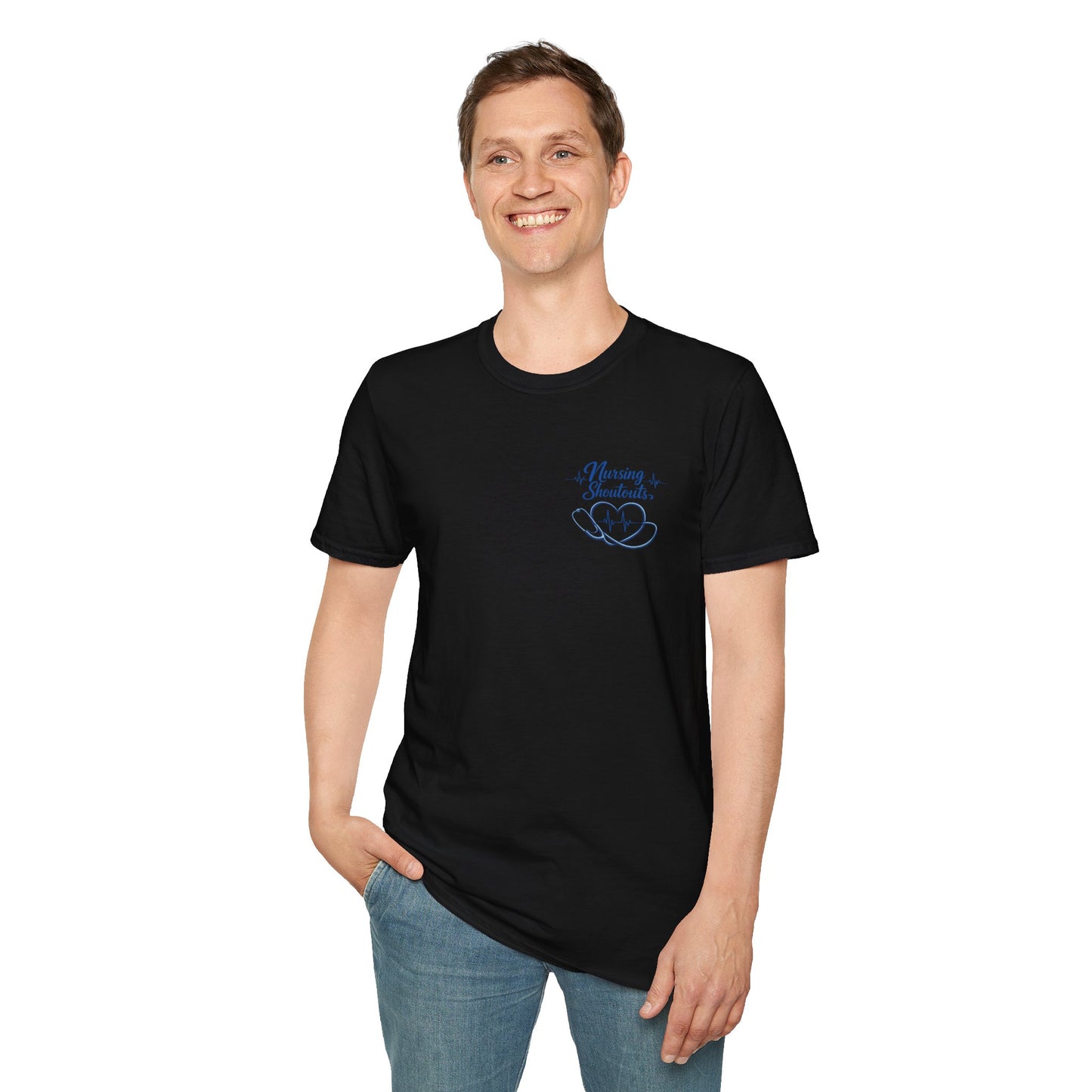 Nurse T-Shirt — "Nurses...Changing Lives One Patient at a Time" Comfort Tee