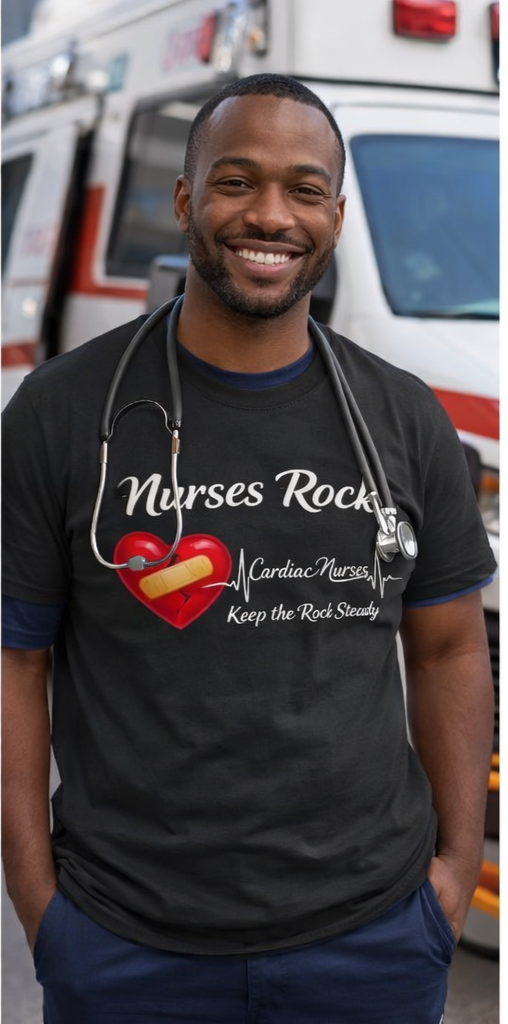 Cardiac Nurse T-Shirt | ICU/ER/CCU/Telemetry Nursing Tee
